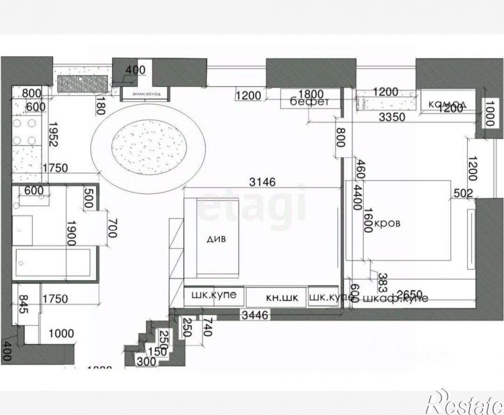 2-комн квартира ул Тургеневская, 38А,  д. 38А