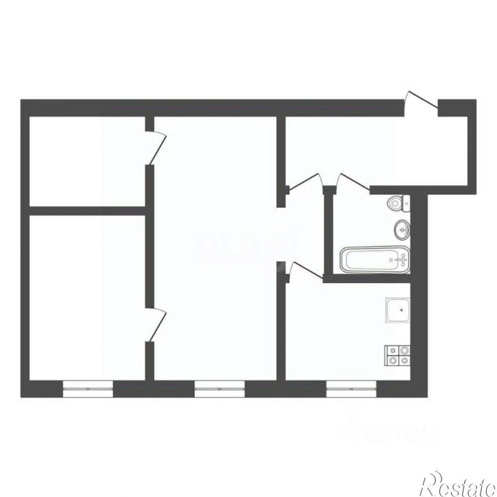 3-комн квартира ул Рязанская, 26 2,  д. 26 2,  к. 2