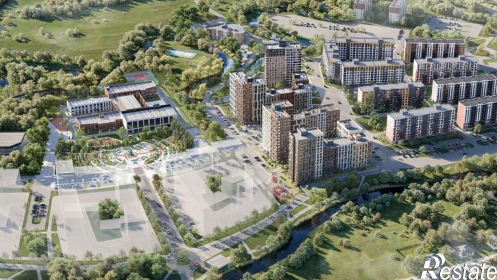 3-комн квартира в новом доме Самоварная улица