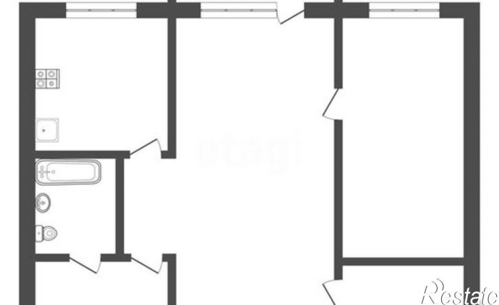 2-комн квартира ул М.Горького, 37,  д. 37
