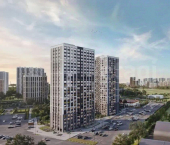 2-комн, 63 кв м, этаж 24/25 ул Академика Насоновой, 18Б