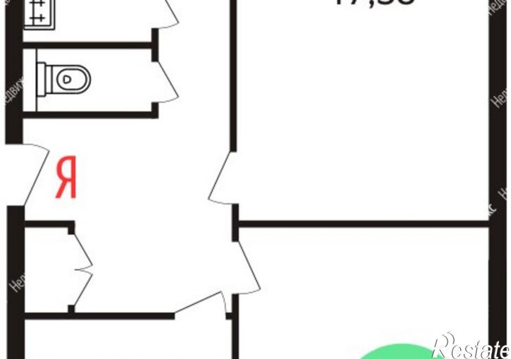 3-комн квартира ул Калинина, 77а,  д. 77а