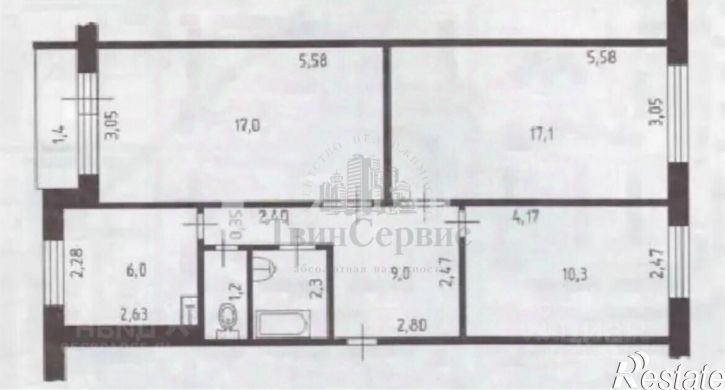 3-комн квартира ул Плеханова, 143,  д. 143