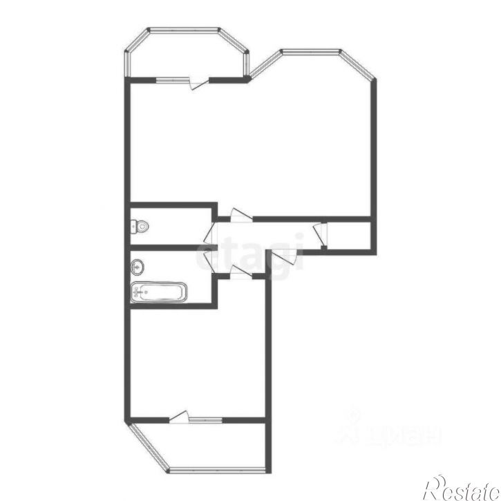 2-комн квартира пр-кт Ленина, 112 А,  д. 112 А,  к. А