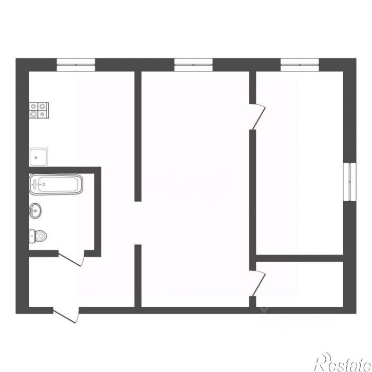 2-комн квартира ул Металлургов, 84,  д. 84