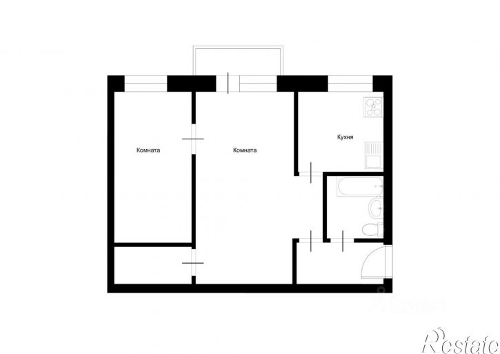 2-комн квартира ул Октябрьская, 95А,  д. 95А