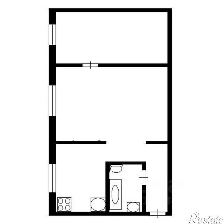 2-комн квартира ул Кауля, 11 3,  д. 11 3,  к. 3