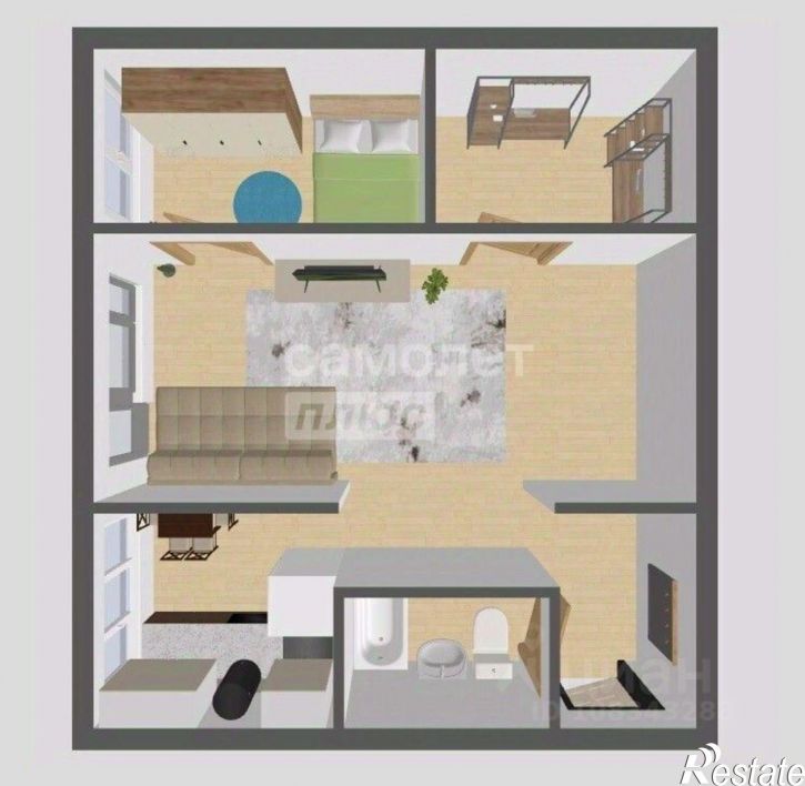 2-комн квартира пр-кт Ленина, 115Б,  д. 115Б