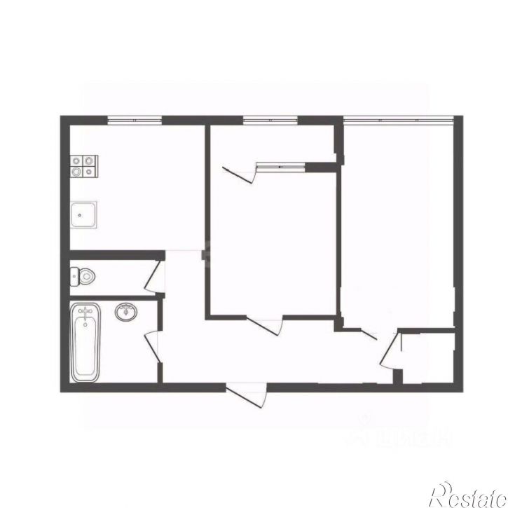 2-комн квартира 4-й проезд Мясново, 53,  д. 53
