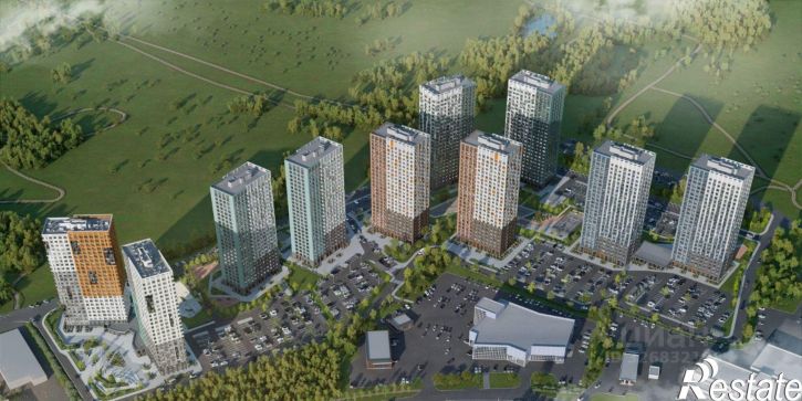 1-комн квартира в новом доме улица Осиновая Гора, стр.3,  д. стр.3