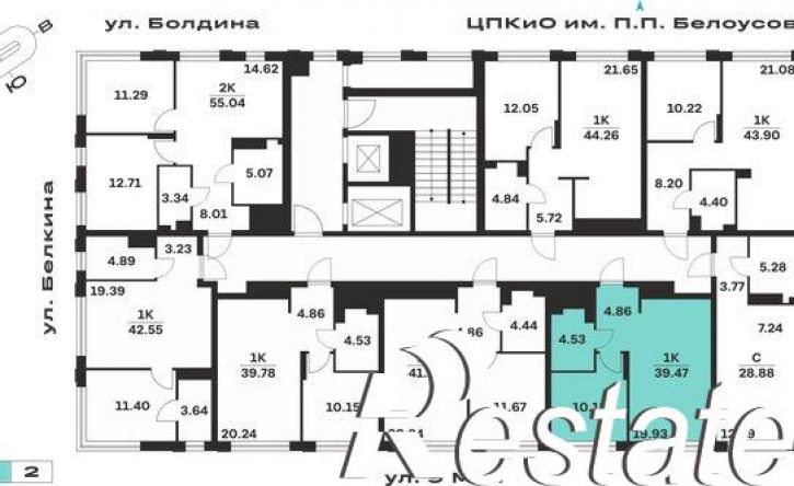1-комн квартира в новом доме Гражданский переулок, 8,  д. 8