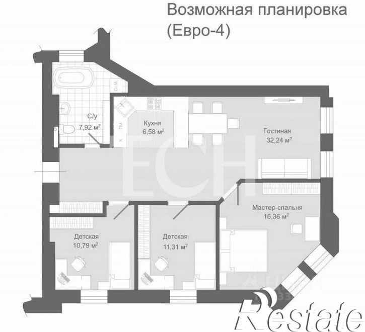 4-комн квартира проспект Ленина, 42,  д. 42