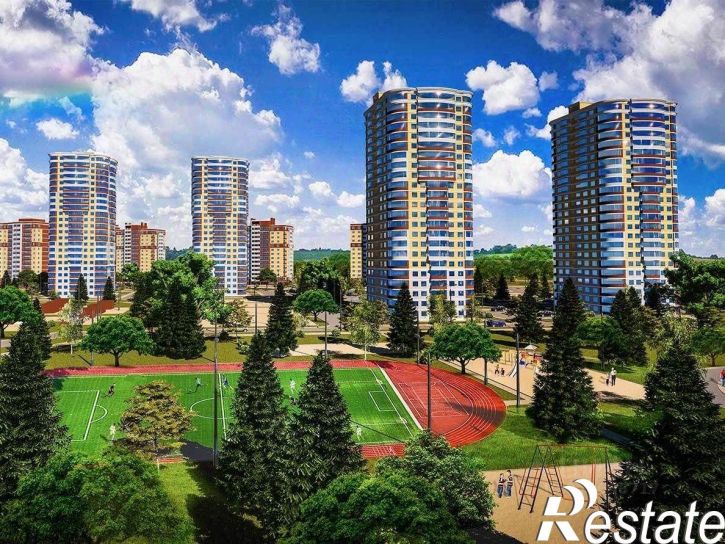 4-комн квартира в новом доме улица Академика Насоновой, 5,  д. 5