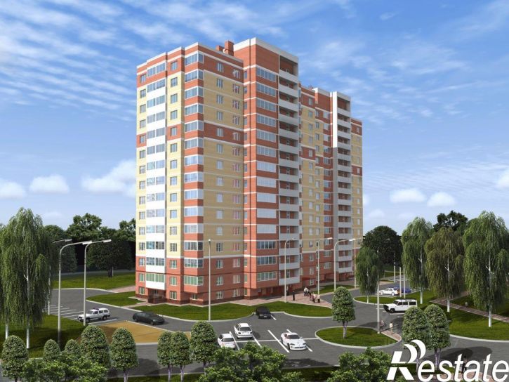 4-комн квартира в новом доме улица Академика Насоновой, 5,  д. 5