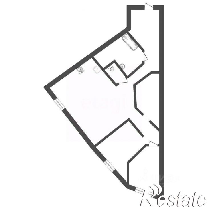 2-комн квартира проспект Ленина, 112Б,  д. 112Б