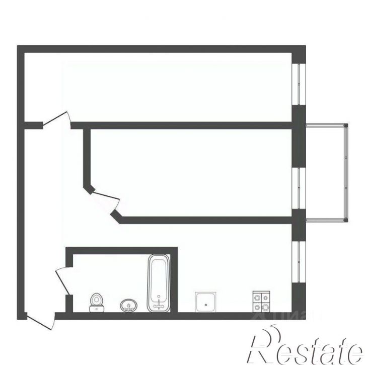 2-комн квартира улица Металлургов, 83,  д. 83