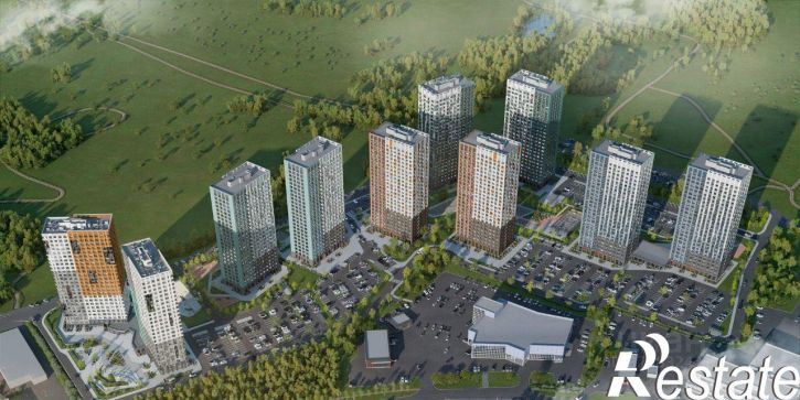 1-комн квартира в новом доме улица Осиновая Гора, стр.3,  д. стр.3