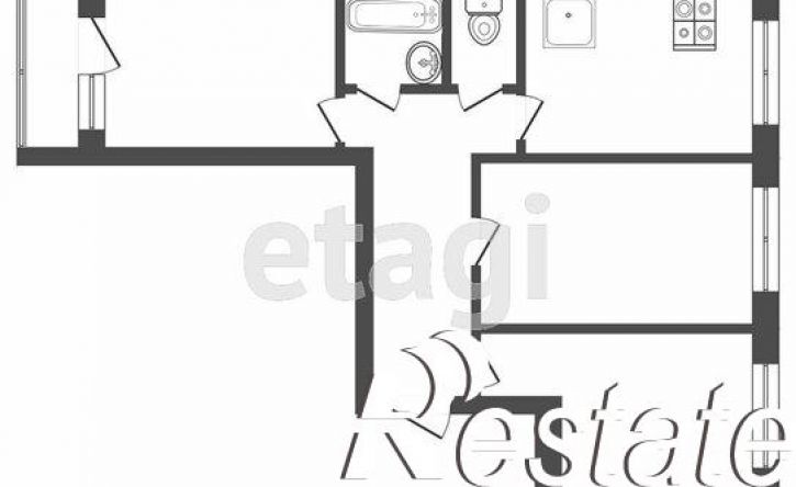 3-комн квартира улица Бондаренко, 37,  д. 37