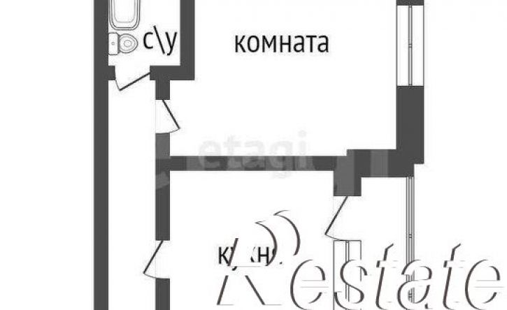 1-комн квартира улица Будённого, 116,  д. 116