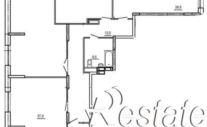 3-комн квартира проспект Ленина, 66А к2,  д. 66А к2