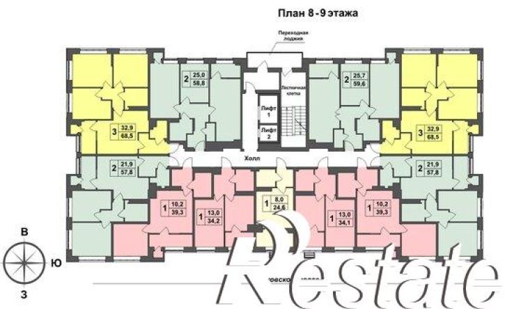 3-комн квартира Ключевая улица, 10,  д. 10
